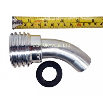 Blast nozzle - Curved  8mm